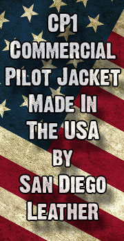 CP1 Commercial Pilot Jacket USA Made Leather Jacket Sale